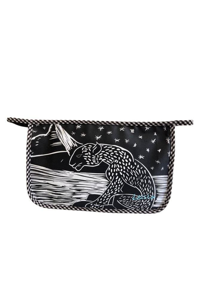 Night Leopard Zipper - Mini