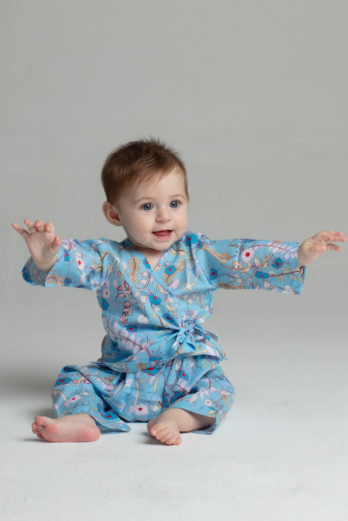 Blooms in Blue Baby Playset