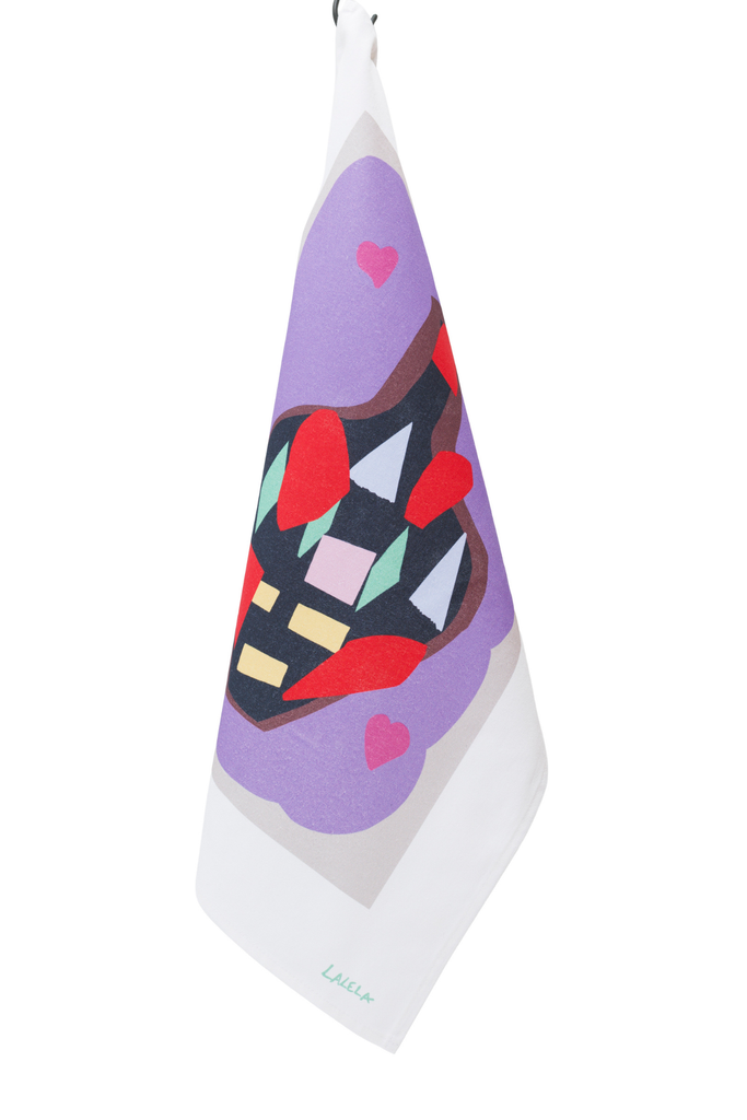 Tea Towel Vase