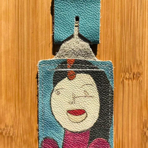 Luggage Tag- Brunette