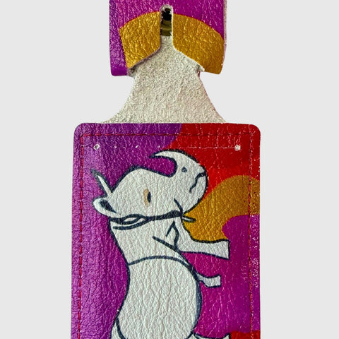 Luggage Tag- Rhino Bones