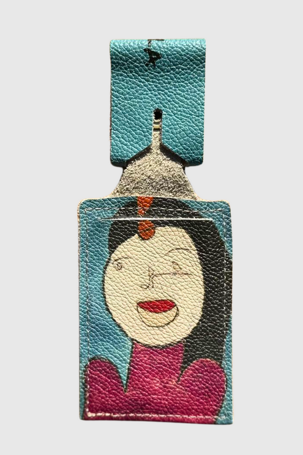 Luggage Tag- Brunette