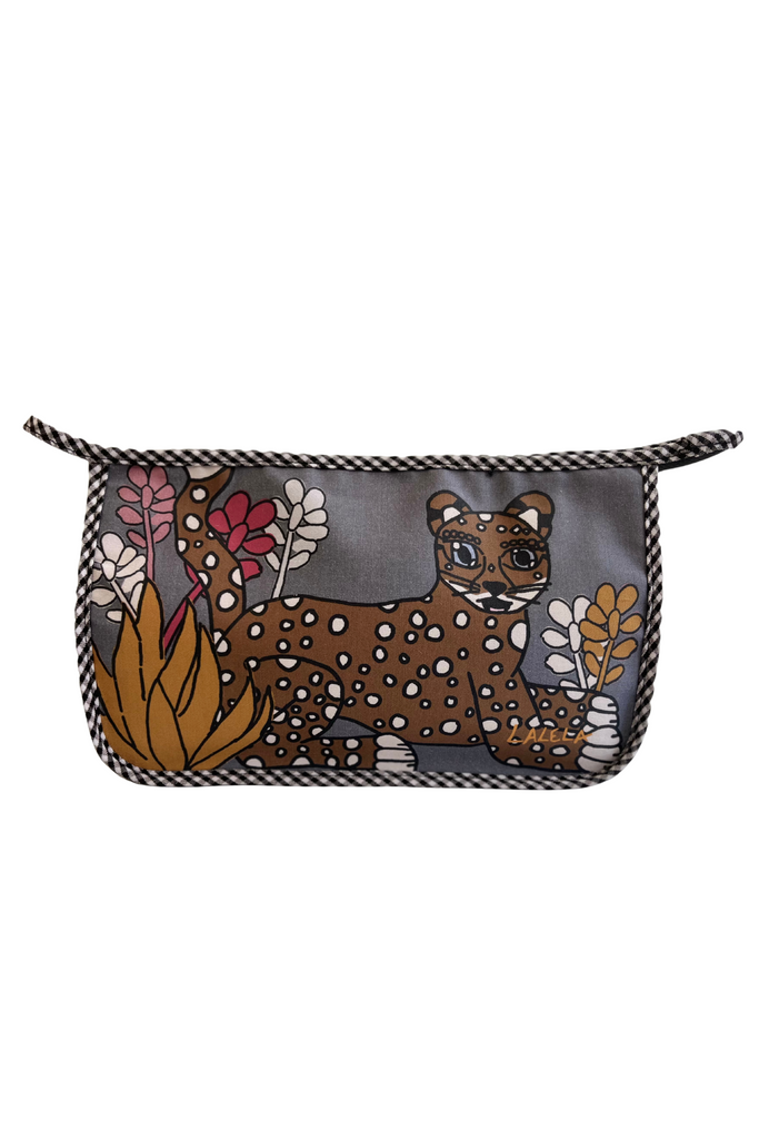 Cheetah Brown Zipper - Mini