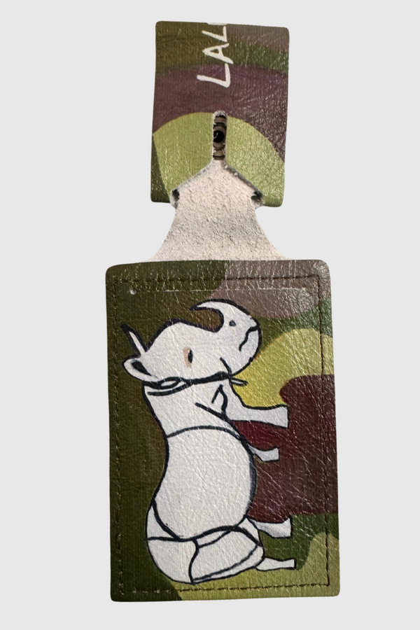 Rhino Bones Camo Luggage Tag